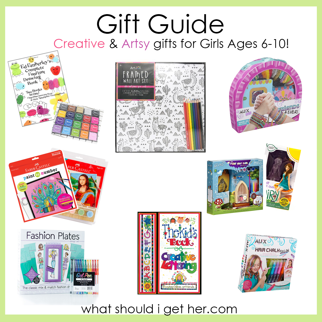 15 Art & Creative Gifts for Your Daughter Age 6 to 10 | What Should I ...