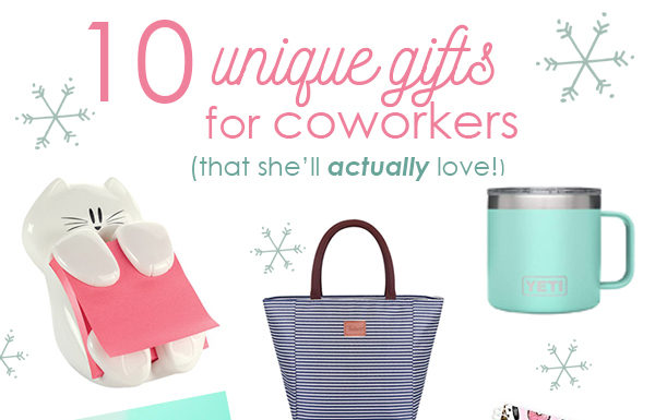 unique gifts for female coworkers