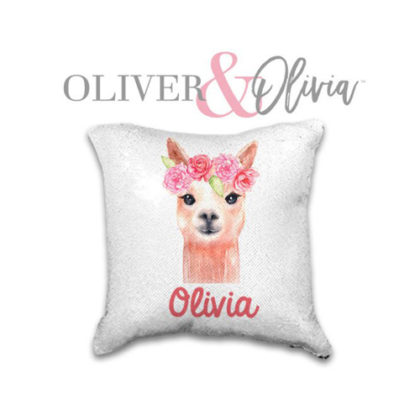 llama hug pillow